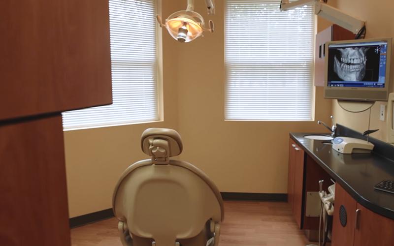 Periodontal treatment room