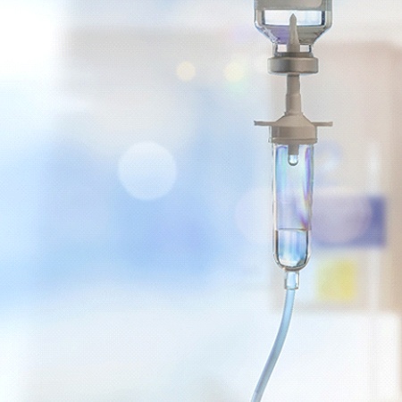 IV drip containing sedation used in dentistry